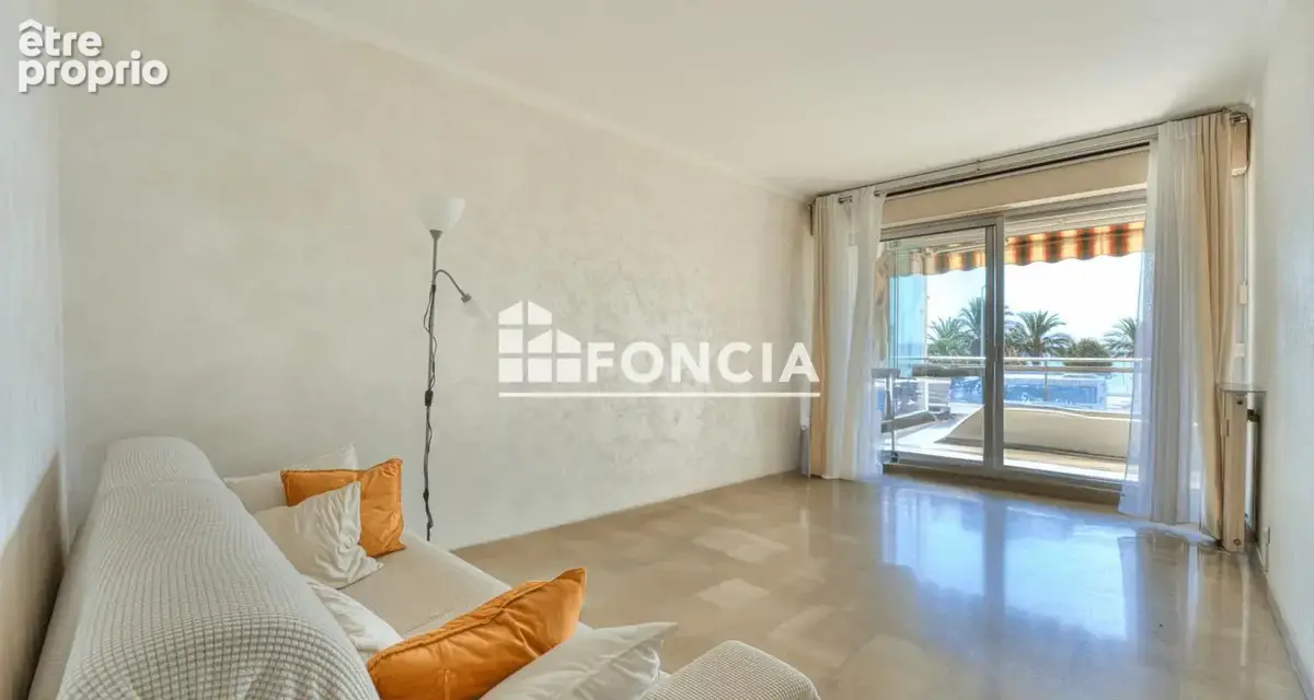 Cannes plage du midi front de mer t2 de 42m2+terrasse de 9m2 + parking, cave et tennis - photo 6