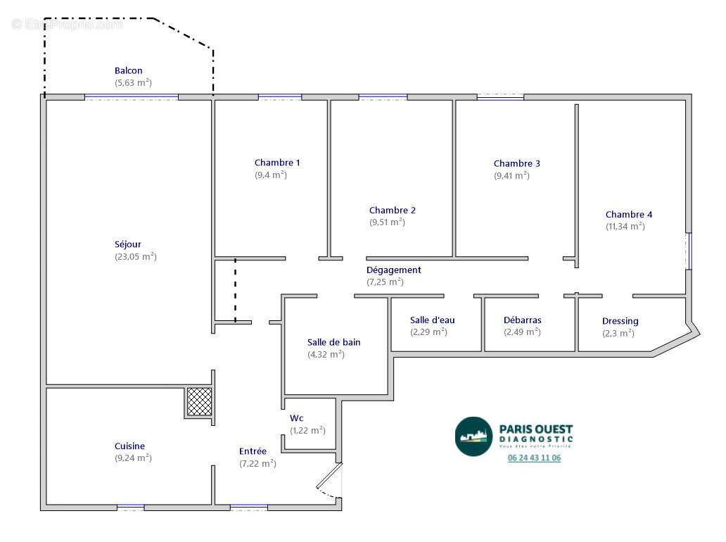 Appartement à GENTILLY