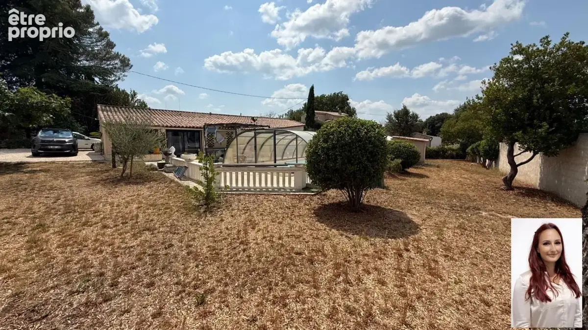 Villa plein pied grand terrain plat piscine chauffée - Brignoles quartier du Pin - photo 2