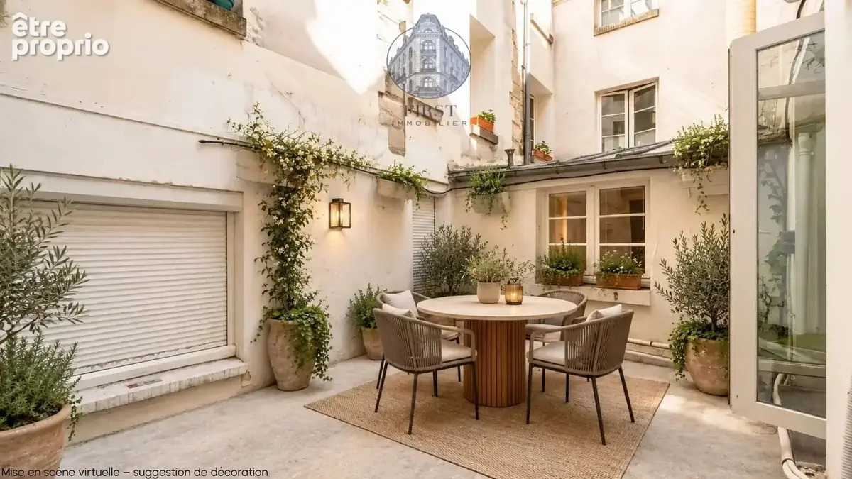 Paris 4e – marais / saint-merri – 2 pièces avec terrasse - photo 2