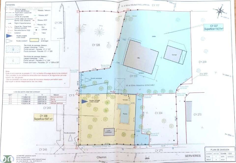 Terrain à CLERMONT-L&#039;HERAULT