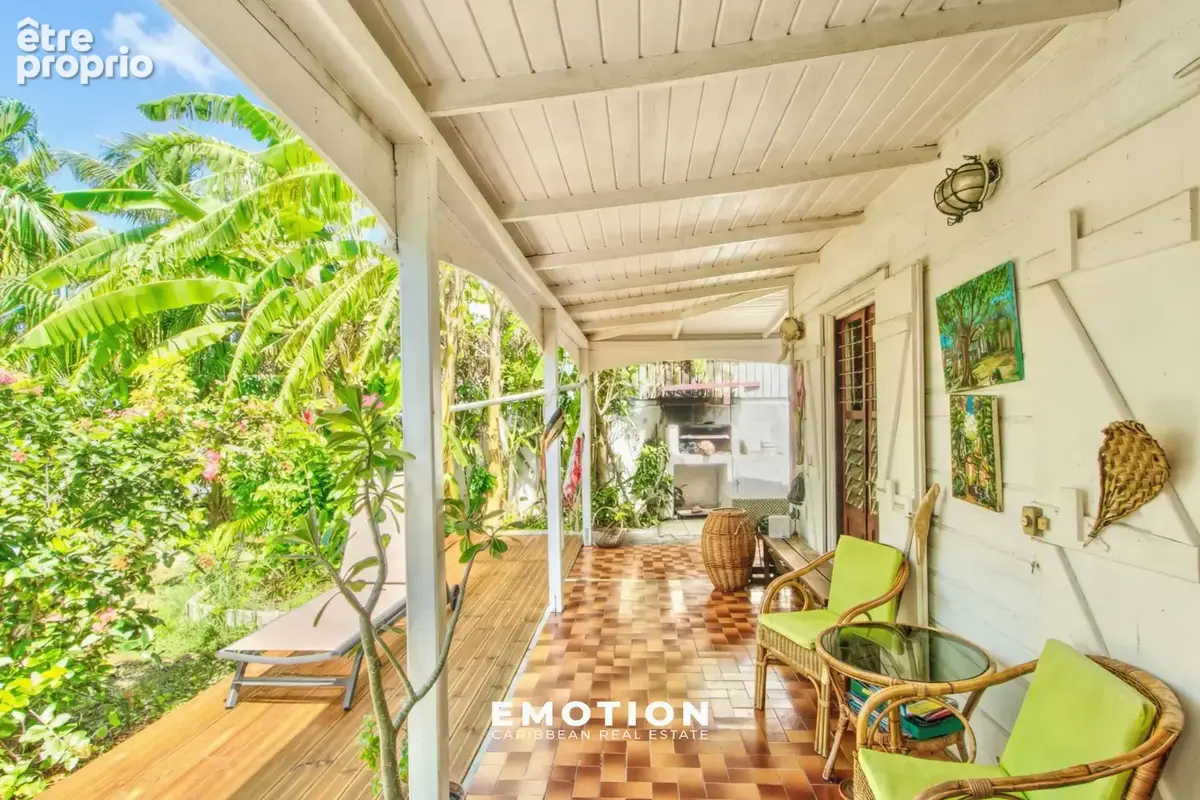Villa Créole 4 Pièces 78 m2 + Bungalow 12 m2 -  LE MOULE (Guadeloupe) - photo 10