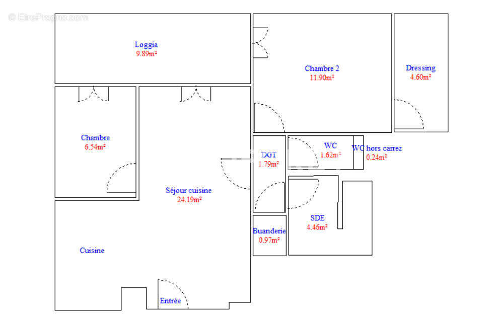 Appartement à LA GRANDE-MOTTE