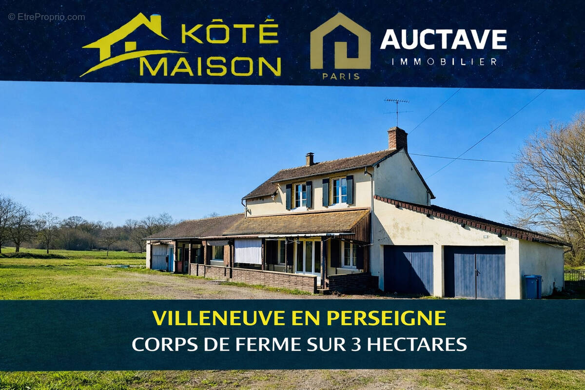 Maison à LA FRESNAYE-SUR-CHEDOUET