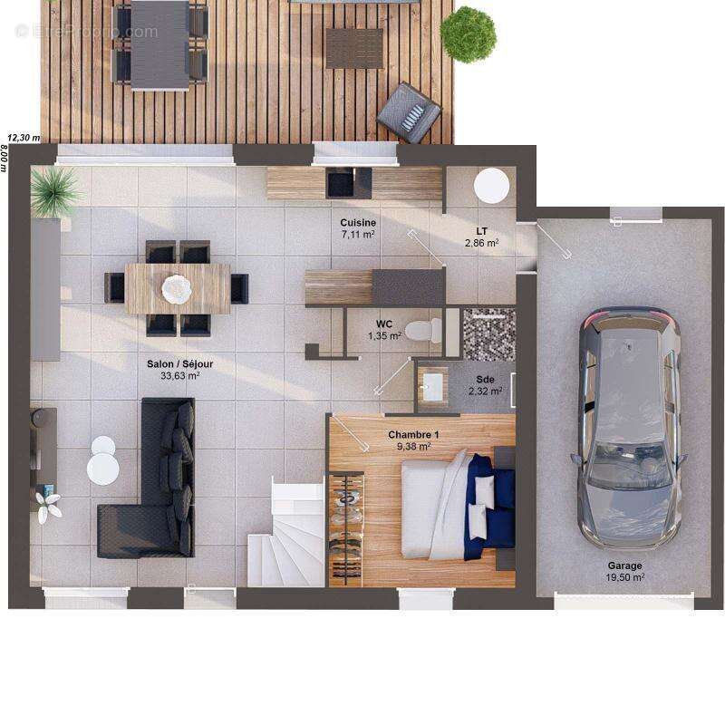 Maison à LANGUEUX