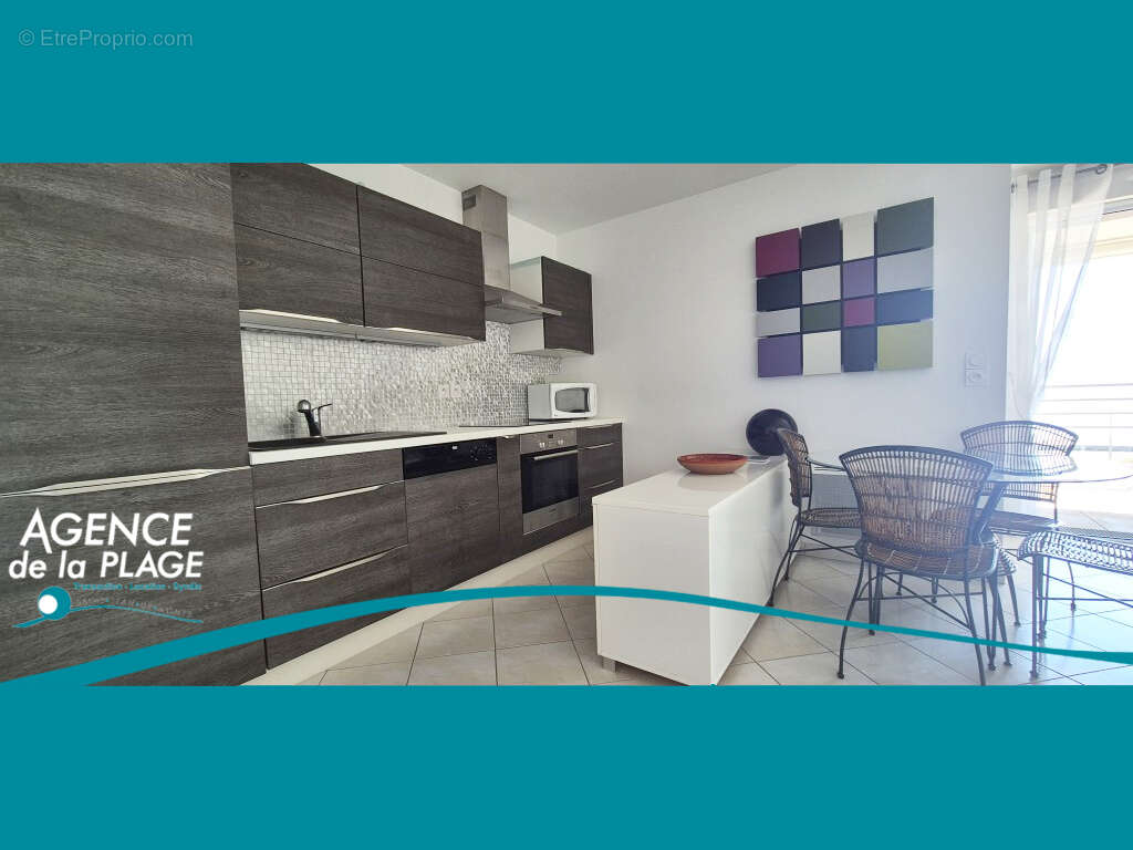 Appartement de type 2 FACE MER - ascenseur, cave et parking privé - photo 3