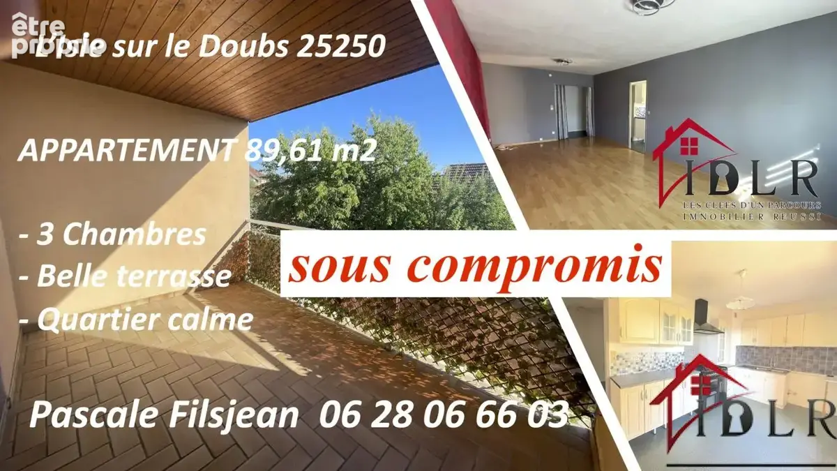 Appartement à L'ISLE-SUR-LE-DOUBS