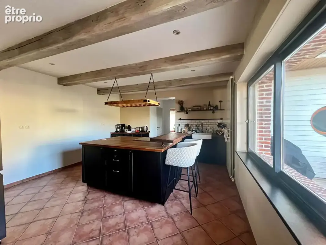 Auchy-aux-bois - Corps de ferme 170 m² - 4 chambres - jardin - carport - hangar ( garages) - photo 8