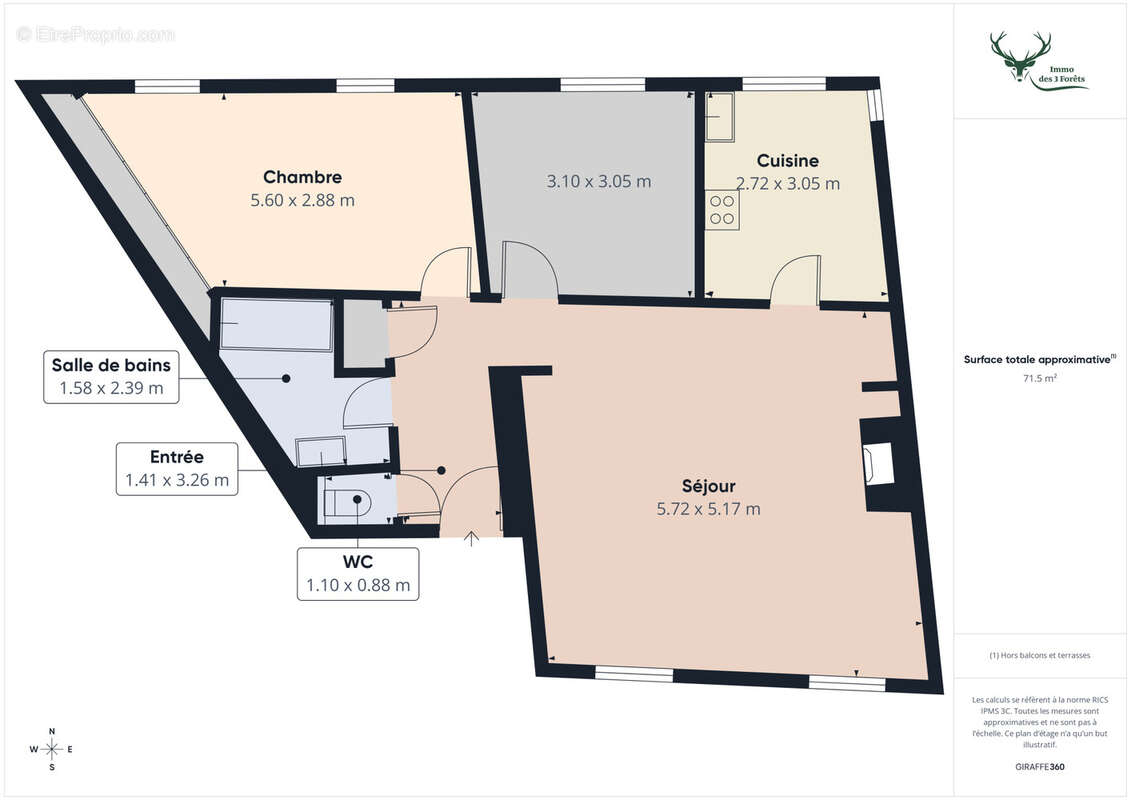 Appartement à SENLIS