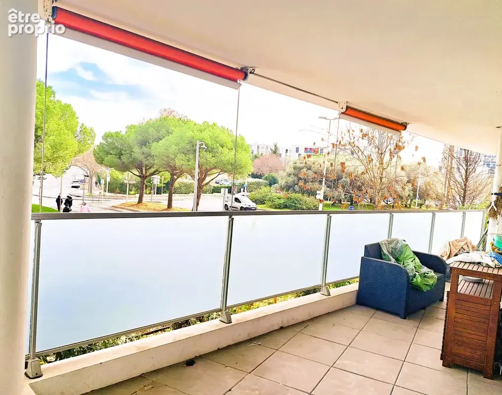 MARSEILLE Château Gombert - En Résidence sécurisée ,Appartement de type 3  + vaste terrasse et parking privé - photo 3