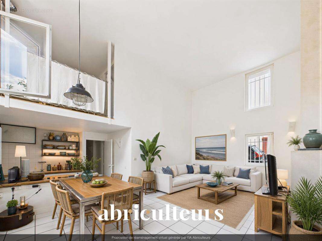 Duplex de caractère avec extérieur et beaux volumes en vente en vente à Les Lilas (93260) - photo 3