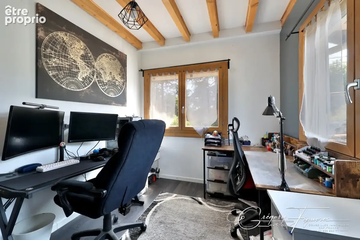 Châteauneuf – maison familiale 6 pièces – 4 chambres – vue dégagée – terrain 1 174 m² - photo 10