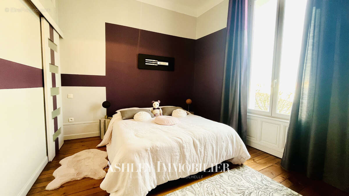 À vendre - rare maison charme 1930 - spa - jardin - 5 chambres - nieul-sur-mer - photo 14