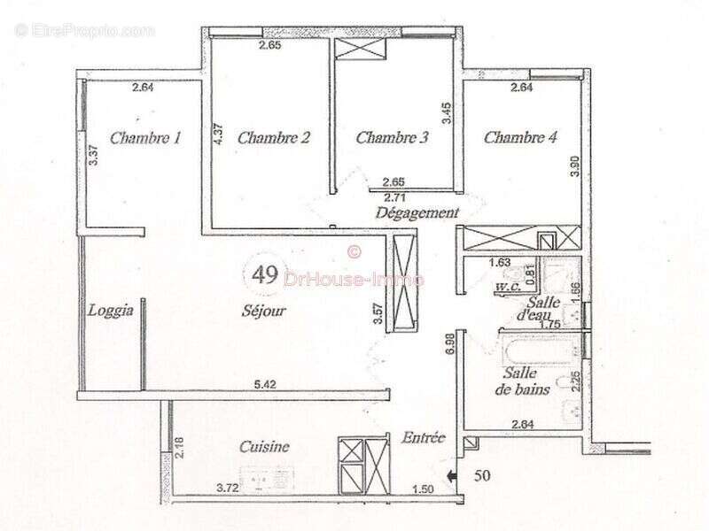 Appartement 91 m² à Champs-Sur-Marne  - photo 44