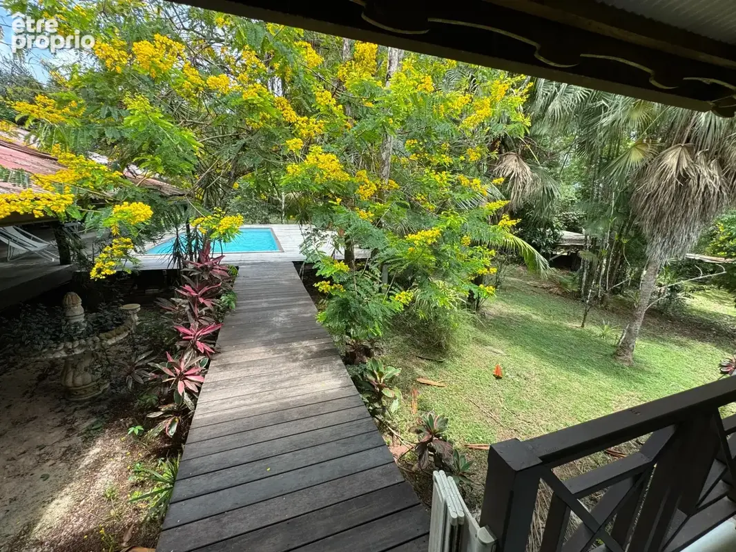 Magnifique propriété T5 avec piscine pont des cascades Montsinery - photo 37