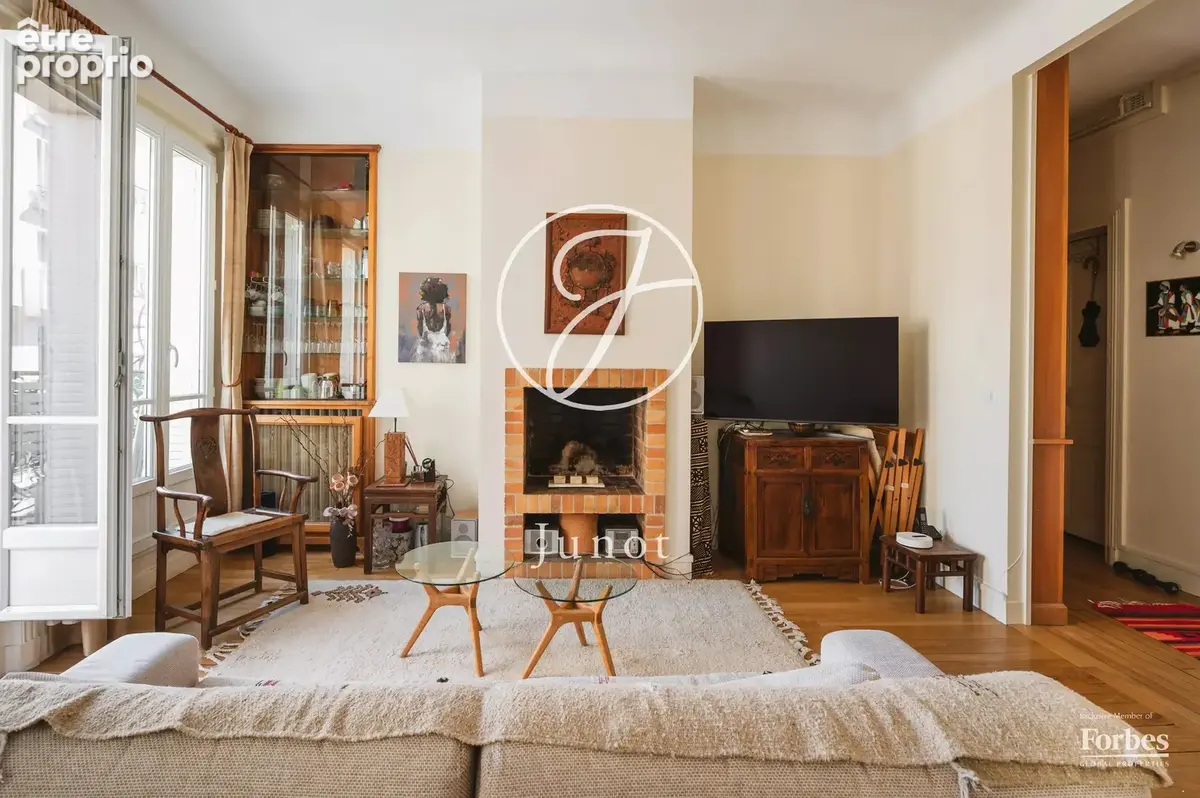 Paris 14e - CAMPAGNE PREMIÈRE - Appartement - 2 pièces - 55,07m² Carrez - 55,60m² au sol - 1 chambre - Balcon - photo 2