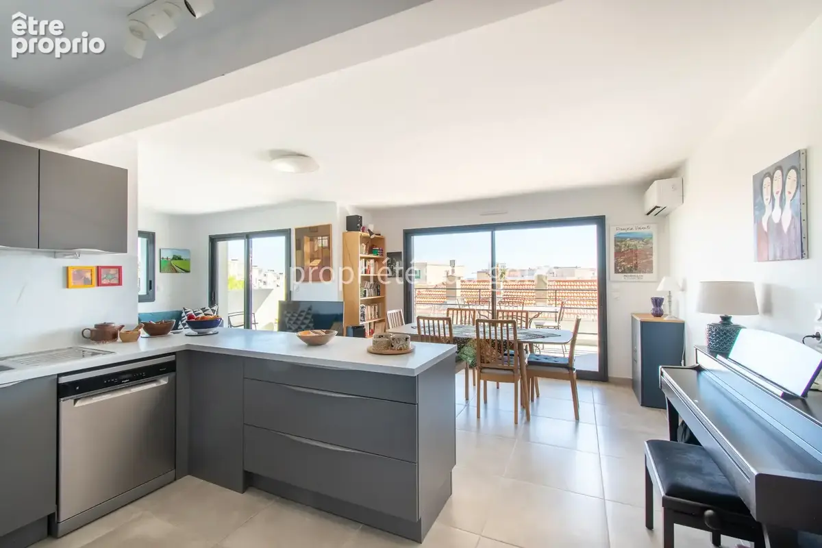 Sète, Corniche, bel appartement 3 pièces avec terrasse ascenseur et vue mer - photo 10