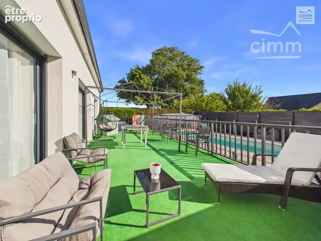 Maison de 114 m² sur un terrain de 1268 m² - photo 2