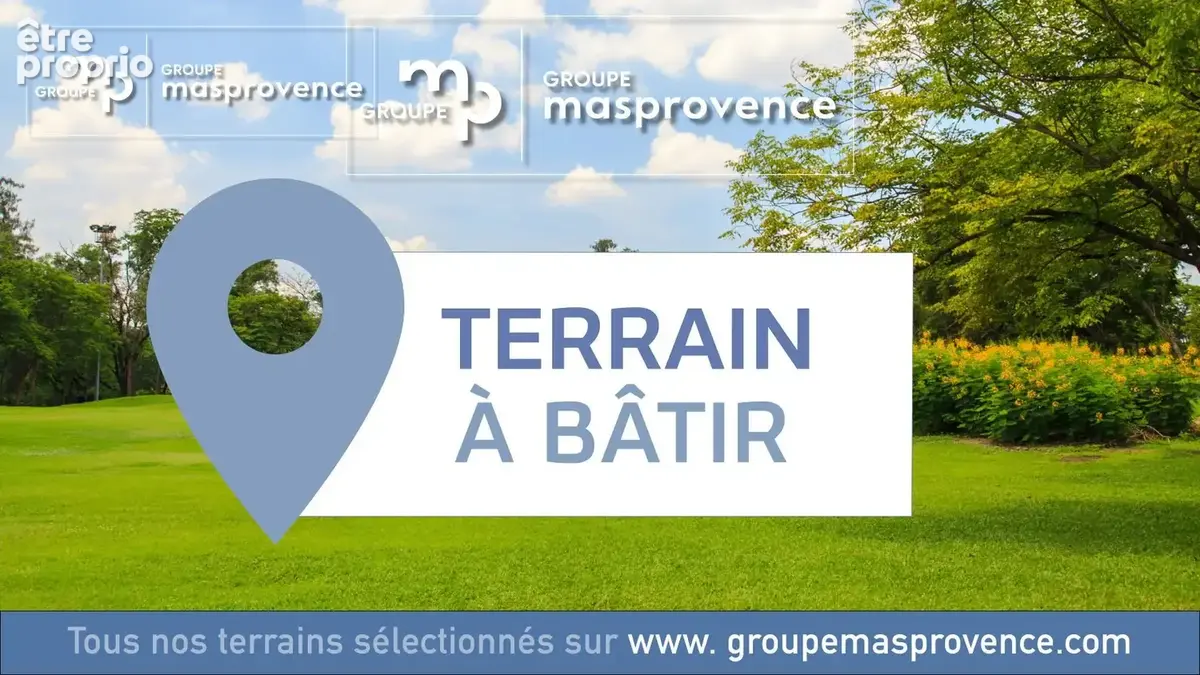 Terrain à LA GAUDE