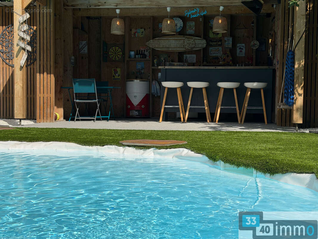 Maison avec piscine lagon et dépendance   belin-béliet - photo 10