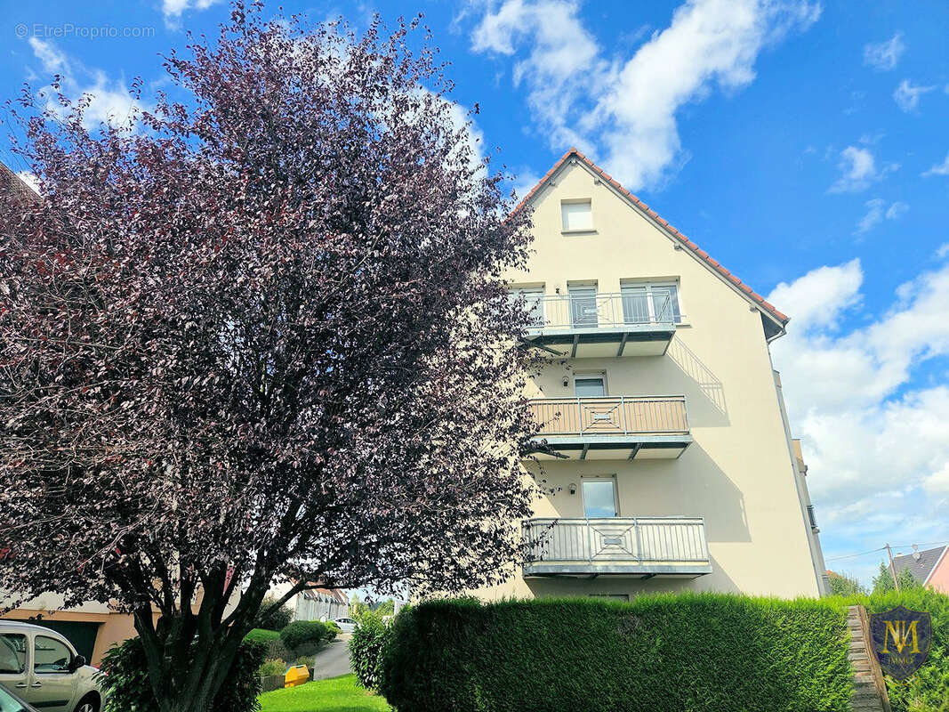 Blotzheim avec vue dégagée grand 2/3 pièces en duplex de 74 m2 avec balcon - photo 11
