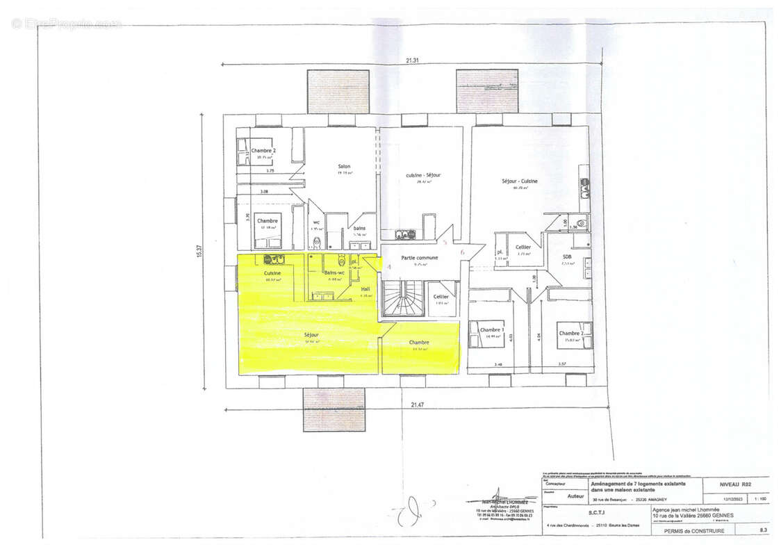 Appartement à AMAGNEY