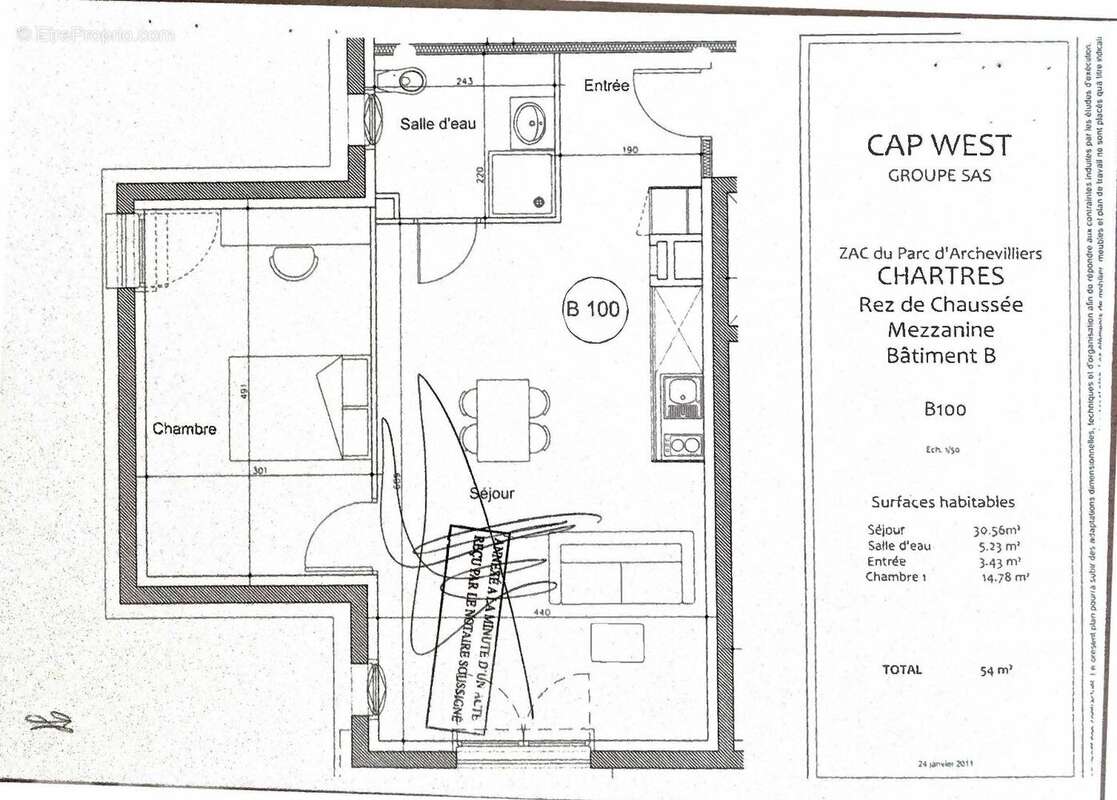 INVESTISSEMENT LOCATIF  CHARTRES  Résidence d'Affaires Cap West Chartres* - 7.36% de rentabilité - photo 2