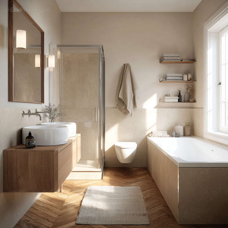 Aux portes de la Suisse, un appartement trois pièces plein de charme - photo 5