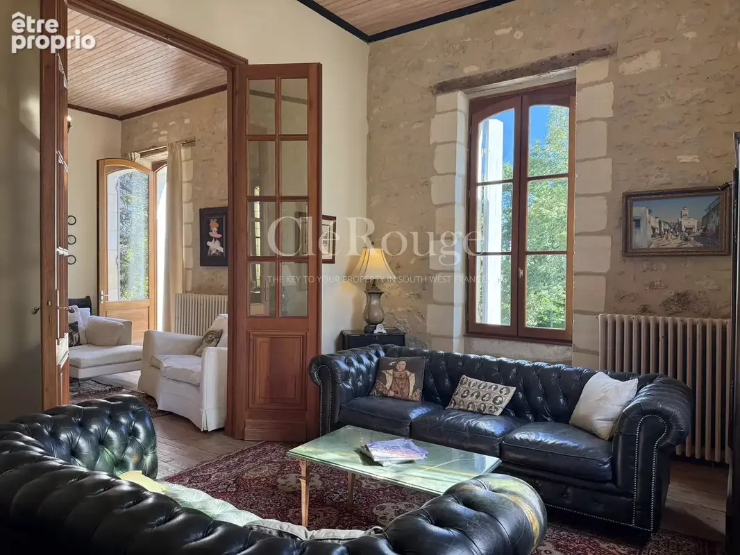 Entre Eymet et Marmande - Château à tourelles du XIXe entièrement restauré, piscine chauffée et 2,7 ha - photo 13