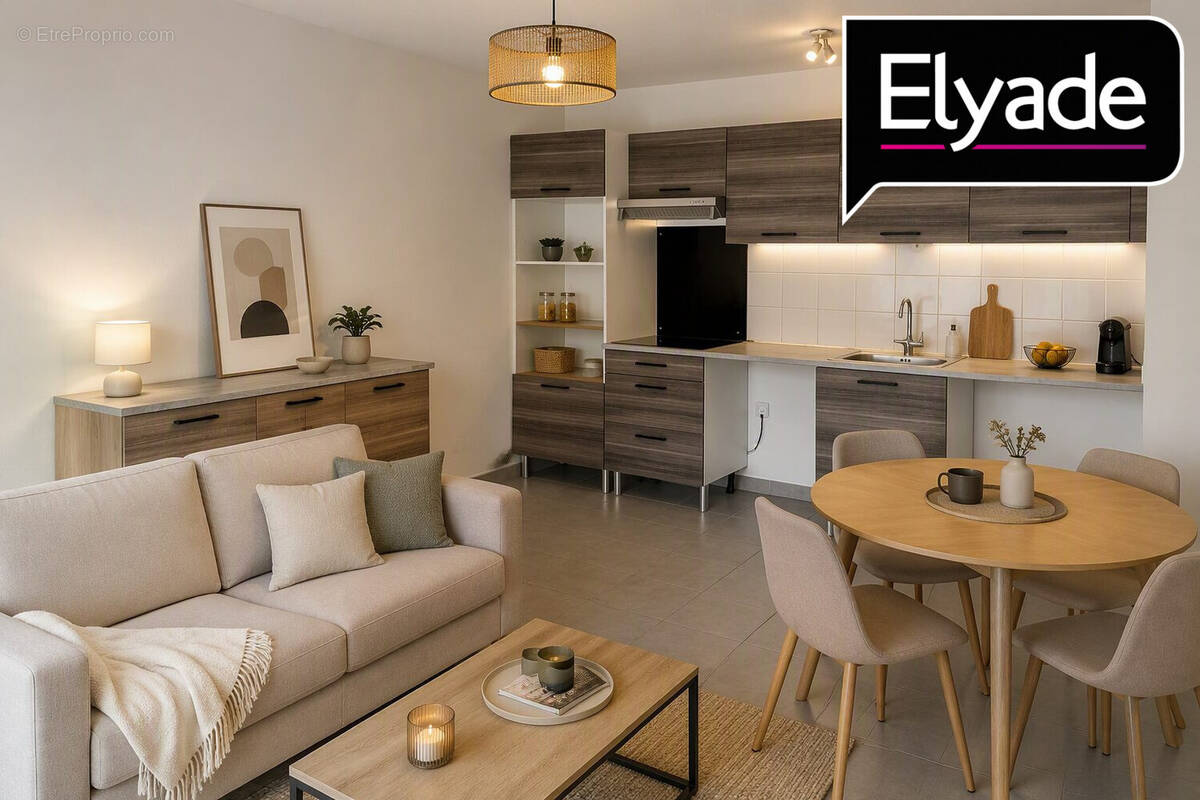 Suggestion d'aménagement  - Appartement à MARSEILLE-4E