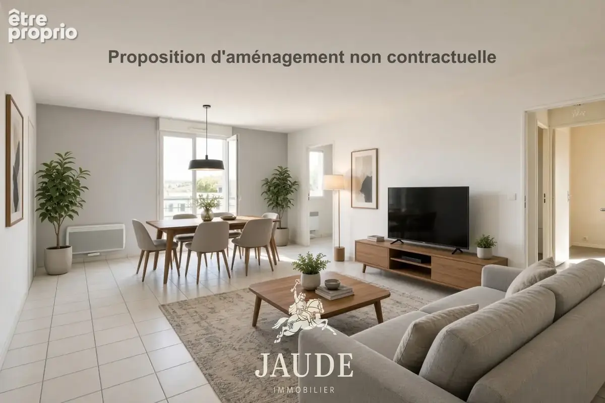 Appartement T4 de 74,11 m2 avec balcon et parking à Aubière - photo 2