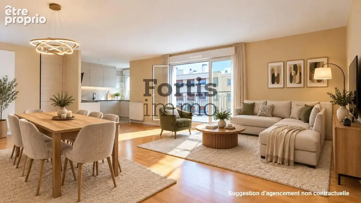 Nogent-sur-marne 94130 – appartement t3 avec terrasse - photo 2