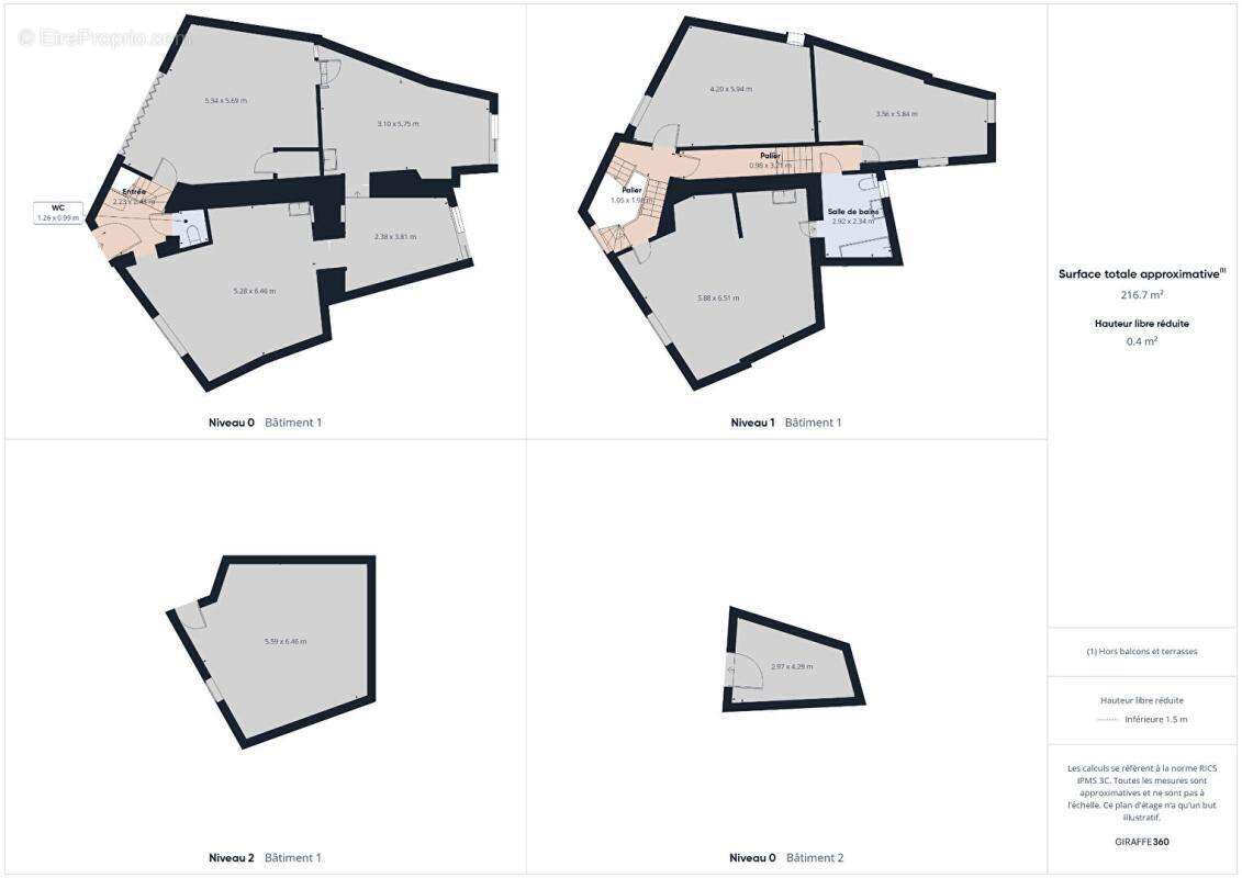 Maison de 165 m 2  à Mirebeau , 4 chambres, cour, garage, caves - photo 17