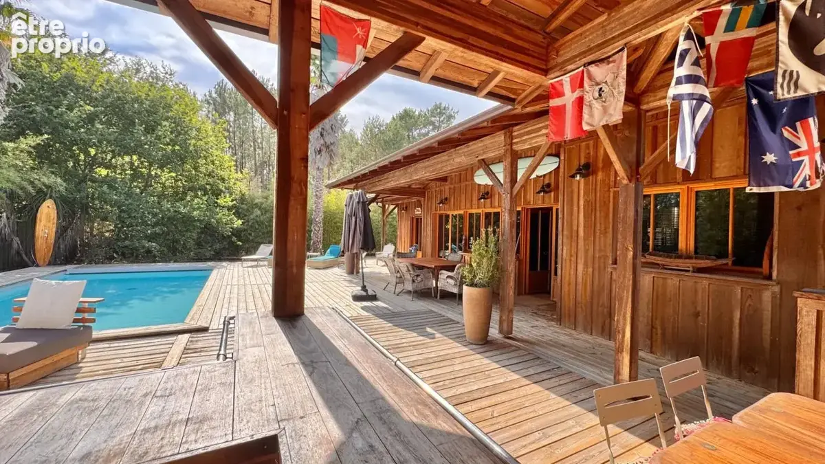 Villa bois de plain-pied avec piscine - photo 18