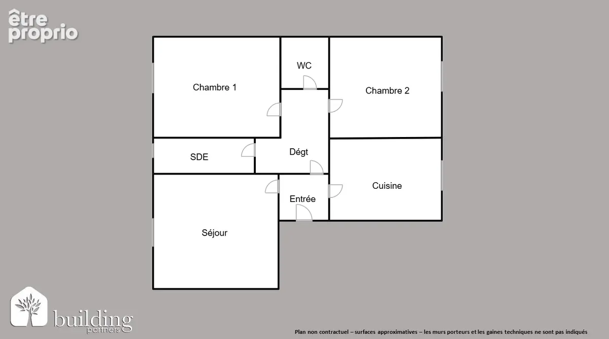 Pompidou Levallois-Perret - Appartement 3 pièces 70 m² - photo 2