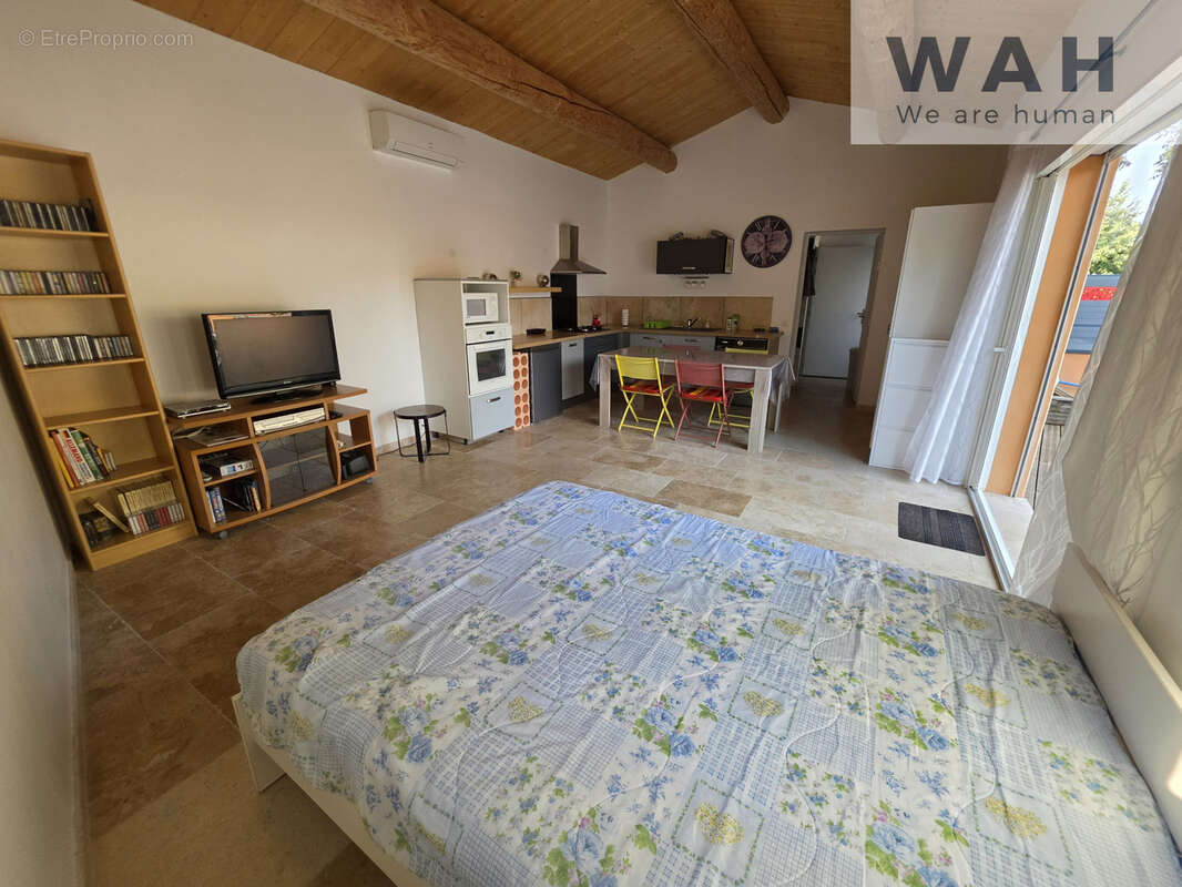 Sauve 30610 -  maison plain pied + studio+ bureau +garage +piscine - photo 17