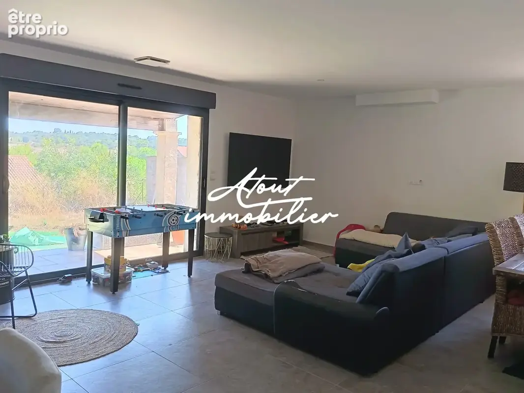 Saint Pons de Mauchiens : Villa de plain pied 4 chambres avec garage - photo 5
