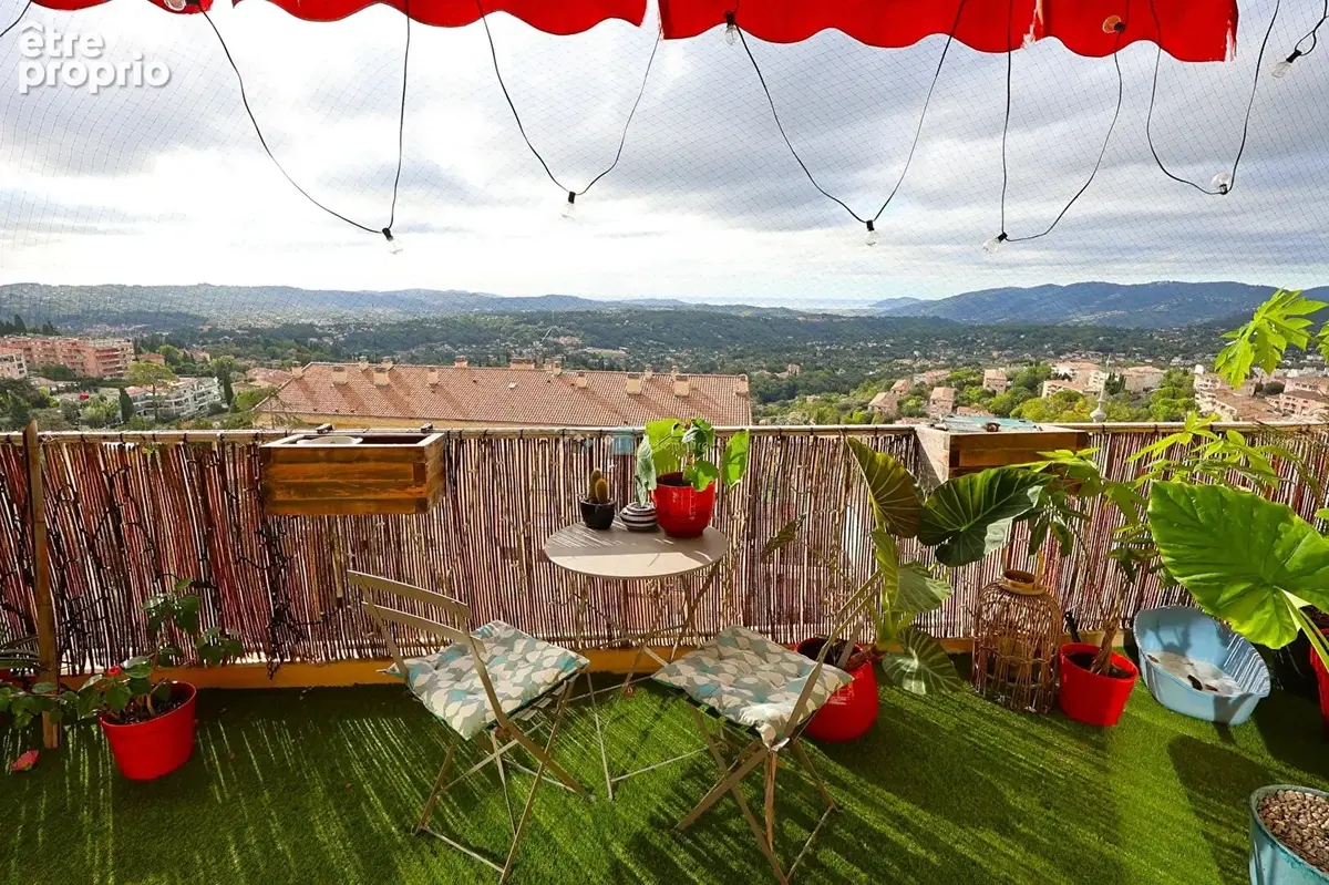 Appartement Grasse 3 pièce(s) 68 m² vue mer - photo 5