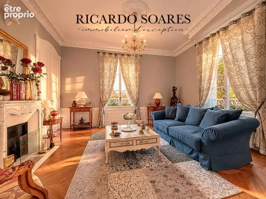 60700 sacy-le-grand / élégante maison de maitre du xixe siècle / 278 m² / 11 pièces / terrain 3700 m² - photo 4