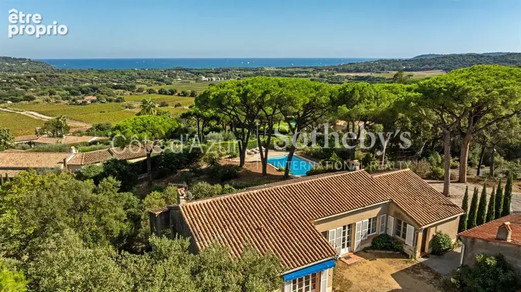 Ramatuelle, propriété à rénover avec vue mer panoramique dans le secteur des Marres - photo 9