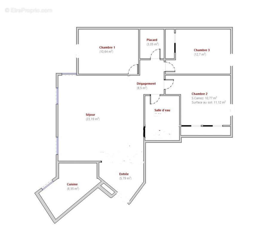 Appartement à BRY-SUR-MARNE
