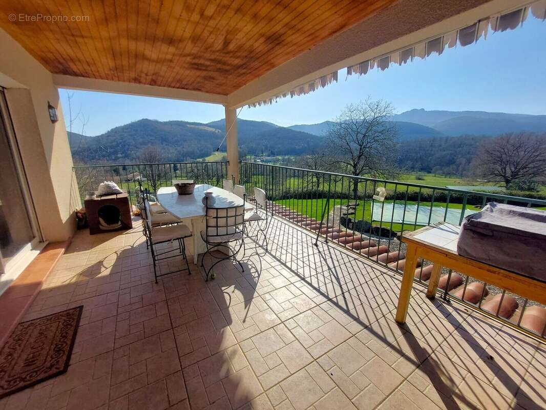 terrasse - Maison à ASPET