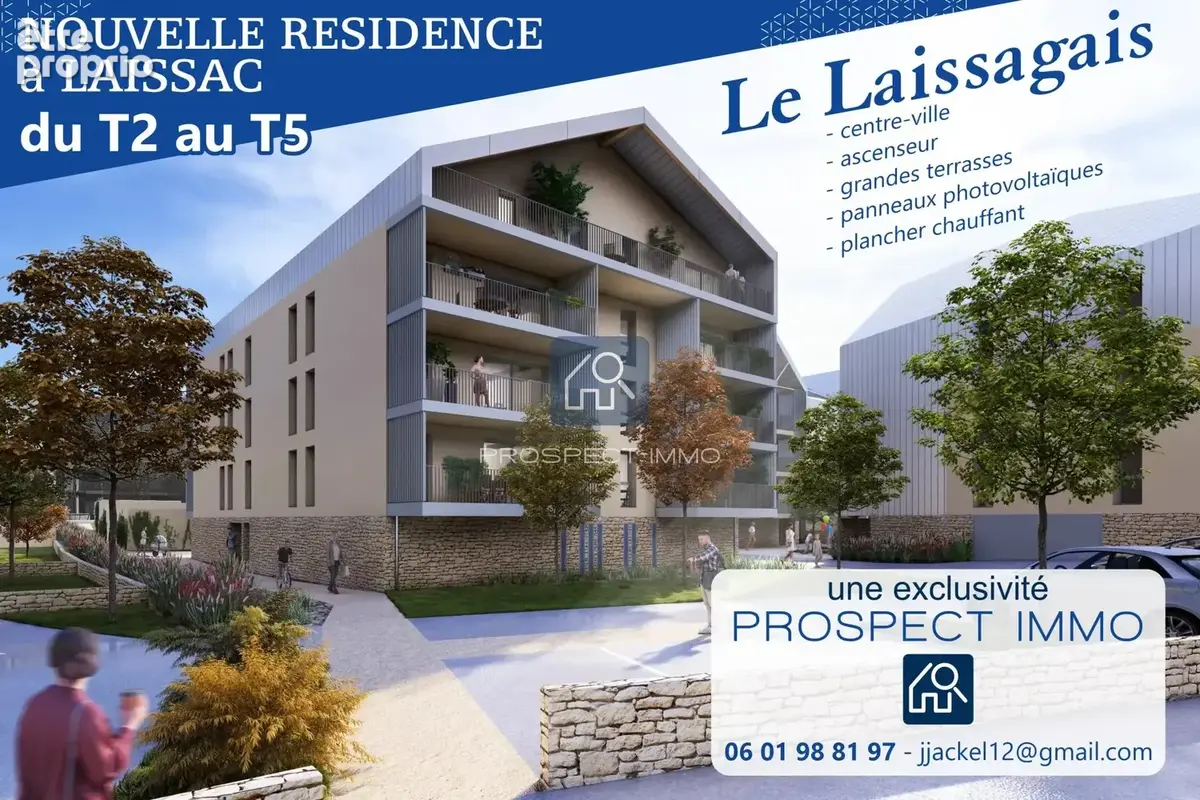Appartement à LAISSAC