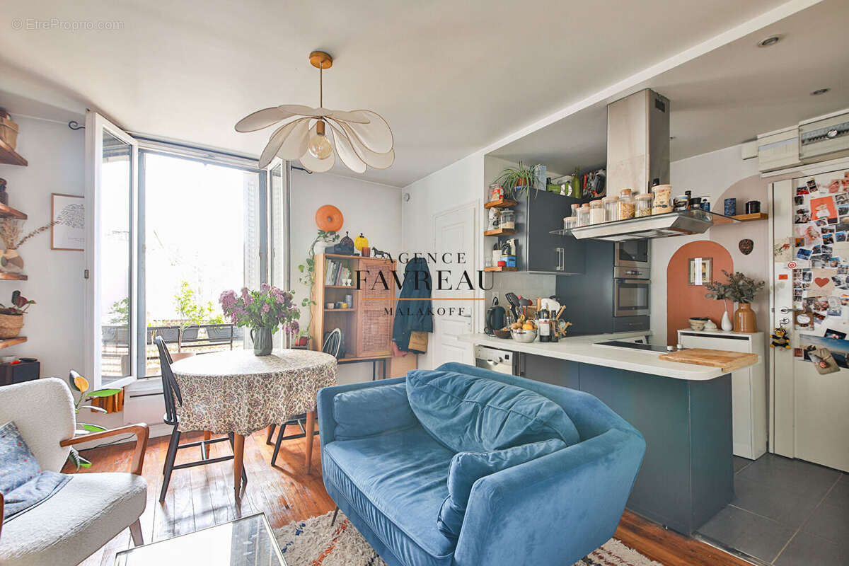 Appartement Vanves 2 pièces 37m2 avec une cave - photo 2