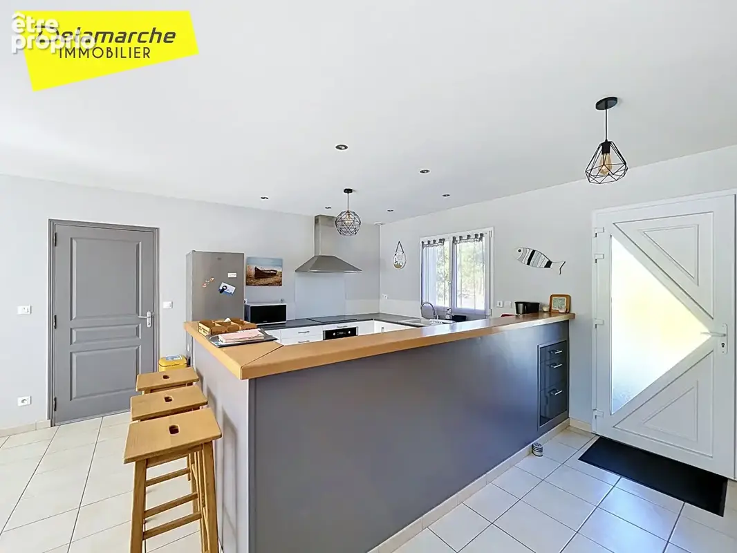 A vendre maison plain pied Bricqueville Sur Mer  4 pièces - photo 7