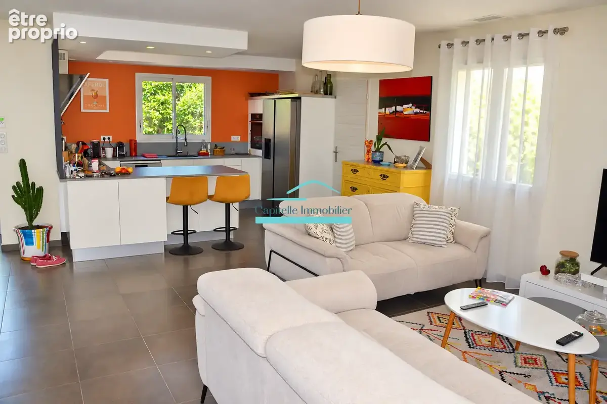 Mireval - Villa de plain pied T5 de 148 m2 terrain 600 m2 piscine - photo 2