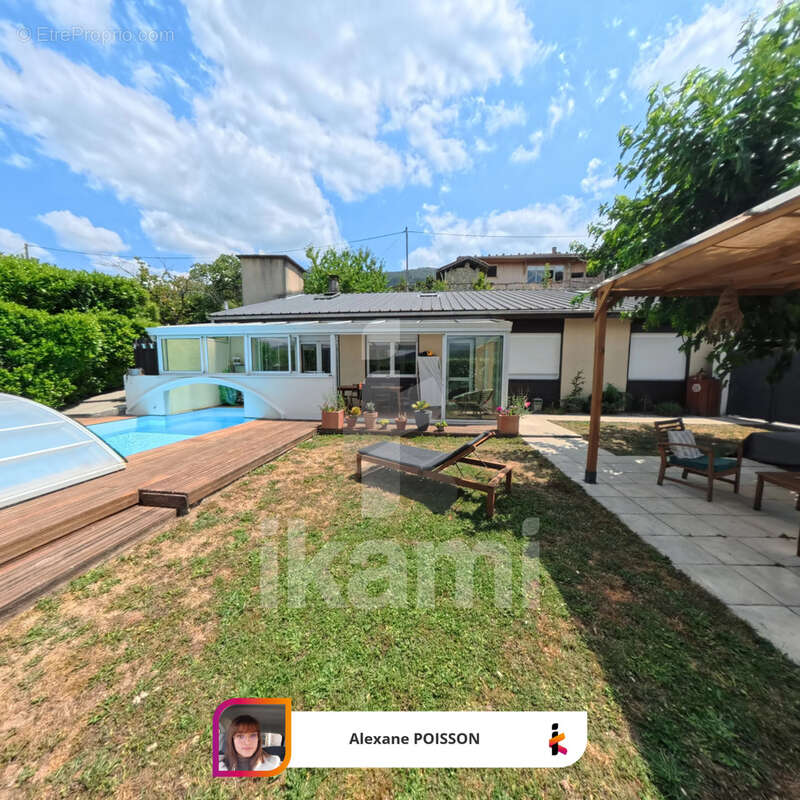 Maison de 112 m2 avec piscine couverte et garage   Saint-Jean-en-Royans - photo 2