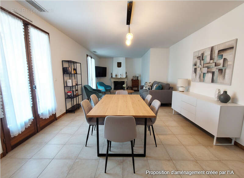 Maison 108m², 4 pièces, 3 chambres, Garage, beau jardin arboré et ensoleillé, équipement neuf, Allas-les-mines - photo 6
