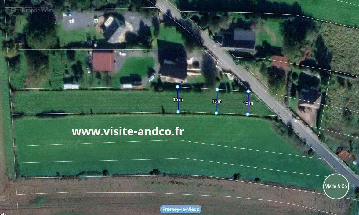 Terrain à FRESNEY-LE-VIEUX