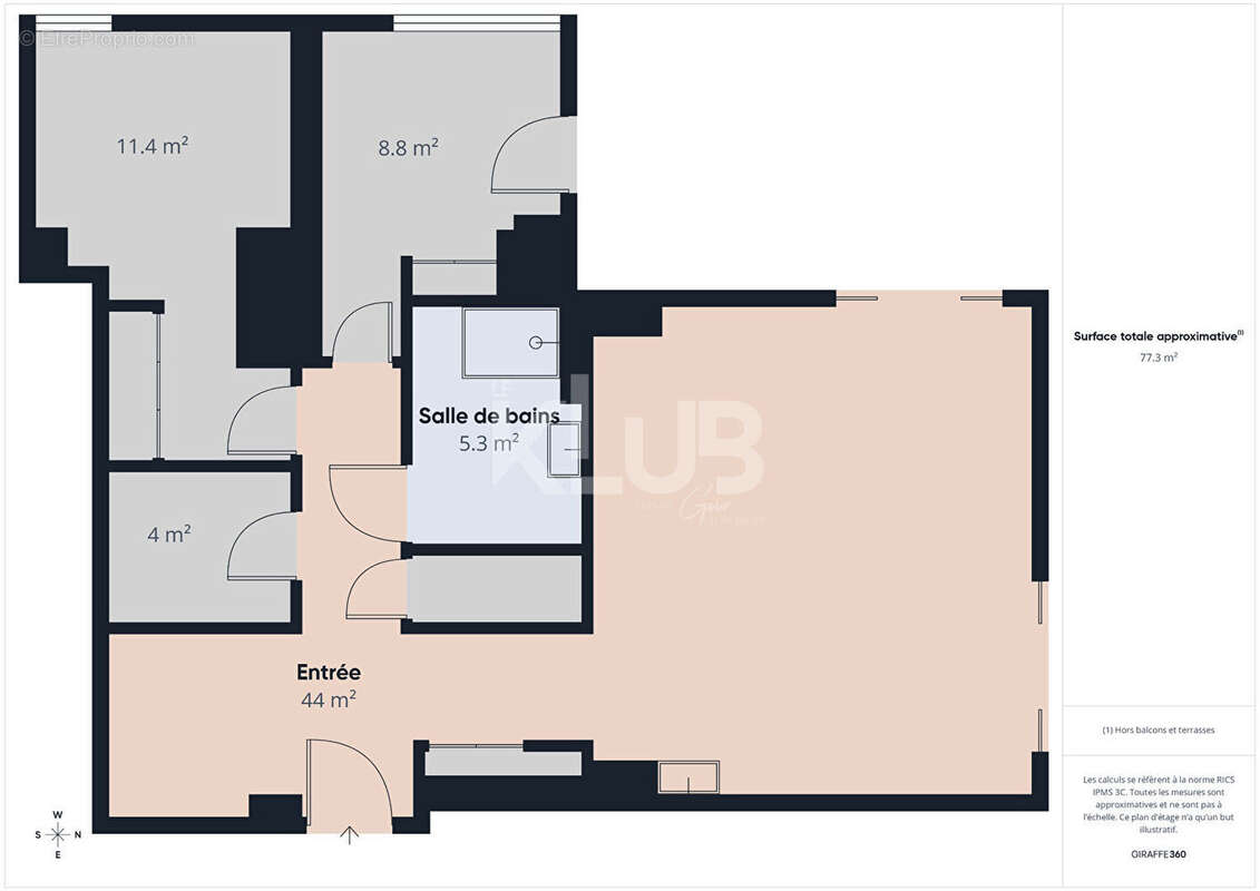 Appartement à MARSEILLE-8E